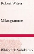 Cover-Bild zum Titel 'Mikrogramme' von 'Robert Walser'