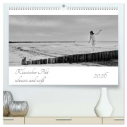 Cover-Bild zum Titel 'Klassischer Akt schwarz und weiß (hochwertiger Premium Wandkalender 2026 DIN A2 quer), Kunstdruck in Hochglanz' von 'Dieter Kittel'