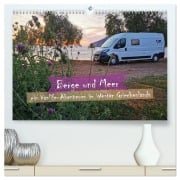 Cover-Bild zum Titel 'Berge und Meer: ein Vanlife-Abenteuer im Westen Griechenlands (hochwertiger Premium Wandkalender 2026 DIN A2 quer), Kunstdruck in Hochglanz' von 'Regina Weiß'