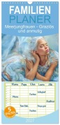 Cover-Bild zum Titel 'Familienplaner 2027 - Meerjungfrauen - Graziös und anmutig mit 5 Spalten (Wandkalender, 21 x 45 cm) CALVENDO' von 'Liselotte Brunner-Klaus'