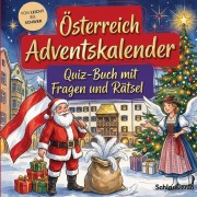 Cover-Bild zum Titel 'Österreich-Adventskalender: Quiz-Buch mit Fragen und Rätsel' von 'Schlauvento Interactive'