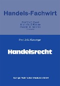 Cover-Bild zum Titel 'Handelsrecht' von 'Eugen Klunzinger'