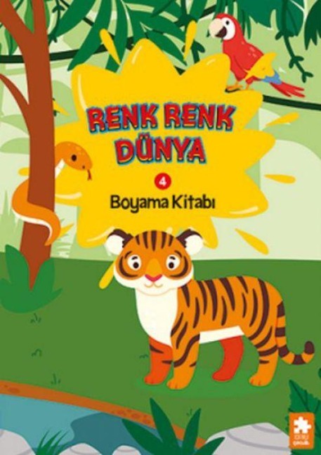 Renk Renk Dünya Boyama Kitabi 4 - Kolektif