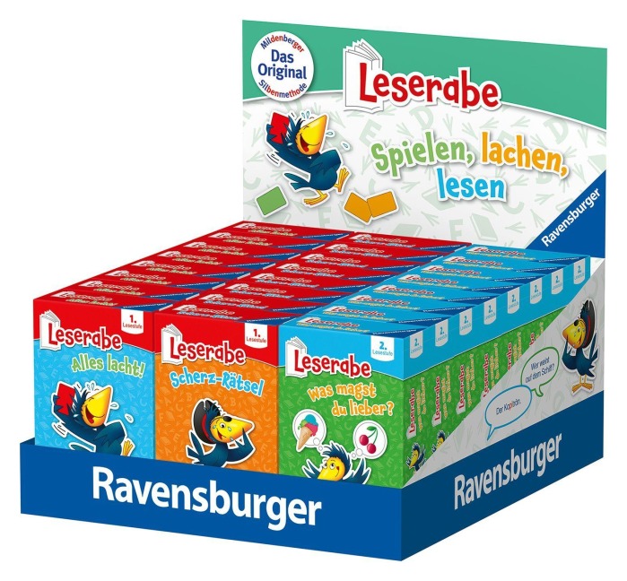 Verkaufskassette Leserabe Kartenspiele VE 24 - 