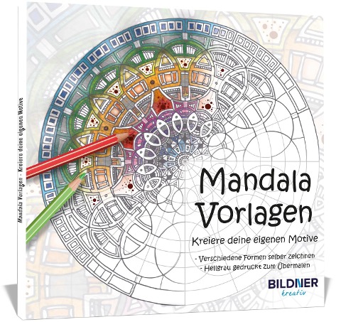 Mandala Vorlagen - kreiere deine eigenen Motive - 