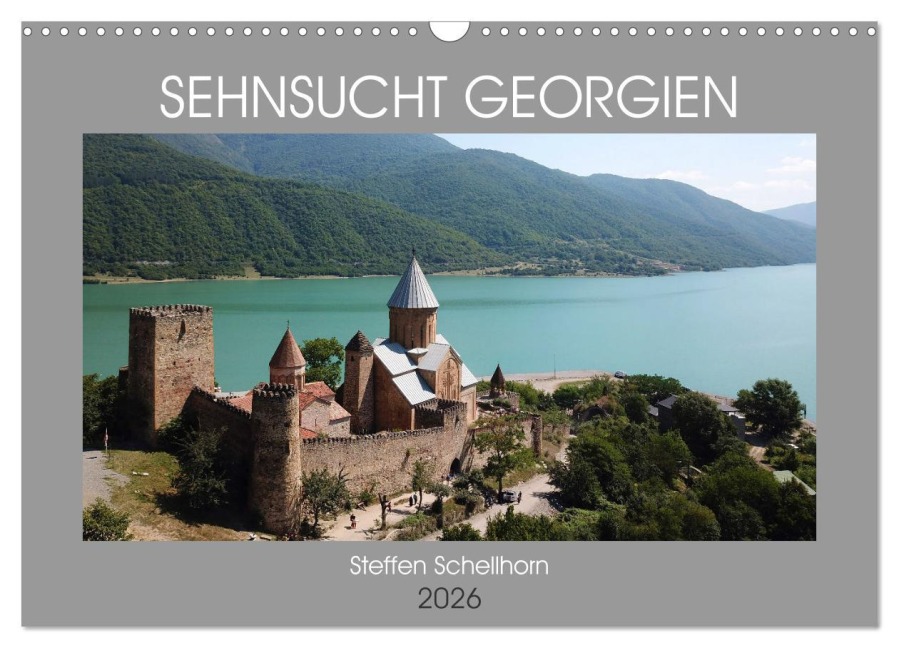Sehnsucht Georgien (Wandkalender 2026 DIN A3 quer), CALVENDO Monatskalender - Steffen Schellhorn