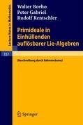 Primideale in Einhüllenden auflösbarer Lie-Algebren - Walter Borho, Rudolf Rentschler, Peter Gabriel
