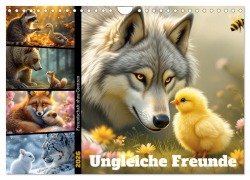 Ungleiche Freunde (Wandkalender 2026 DIN A4 quer), CALVENDO Monatskalender - Babette Whitter