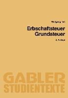 Erbschaftsteuer Grundsteuer - Wolfgang Teß