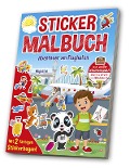 Cover-Bild zum Titel 'Mal- & Stickerbuch: Flughafen' von ''
