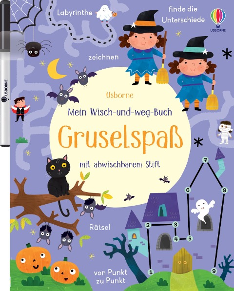 Mein Wisch-und-weg-Buch: Gruselspaß - 