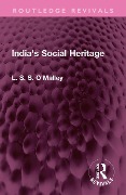 Cover-Bild zum Titel 'India's Social Heritage' von 'L. S. S. O'Malley'