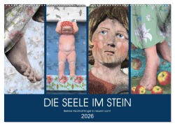 Cover-Bild zum Titel 'DIE SEELE IM STEIN (Wandkalender 2026 DIN A2 quer), CALVENDO Monatskalender' von 'Kathrin Schwertner'