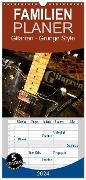 Familienplaner 2024 - Gitarren - Grunge Style mit 5 Spalten (Wandkalender, 21 x 45 cm) CALVENDO - Renate Bleicher