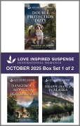 Cover-Bild zum Titel 'Love Inspired Suspense October 2025 - Box Set 1 of 2' von 'Sharon Dunn, Jenna Night, Elisabeth Rees'