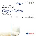 Cover-Bild zum Titel 'Corpus delicti' von 'Juli Zeh'