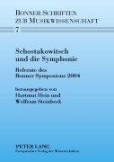 Cover-Bild zum Titel 'Schostakowitsch und die Symphonie' von ''