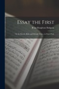 Cover-Bild zum Titel 'Essay the First: On the Kocch, Bódo and Dhimál Tribes, in Three Parts' von 'Brian Houghton Hodgson'