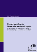 Cover-Bild zum Titel 'Direktmarketing in Unternehmensberatungen' von 'Jörn Paraat-Zierrath'