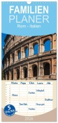 Cover-Bild zum Titel 'Familienplaner 2026 - Rom-Italien mit 5 Spalten (Wandkalender, 21 x 45 cm) CALVENDO' von 'Gunter Kirsch'