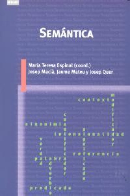 Semántica - María Teresa Espinal i Farré