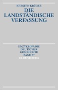 Cover-Bild zum Titel 'Die Landständische Verfassung' von 'Kersten Krüger'