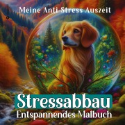 Cover-Bild zum Titel 'Stressabbau Malbuch für Erwachsene Anti-Stress Auszeit Relax Ausmalbuch für Frauen' von 'Beau Barkside'