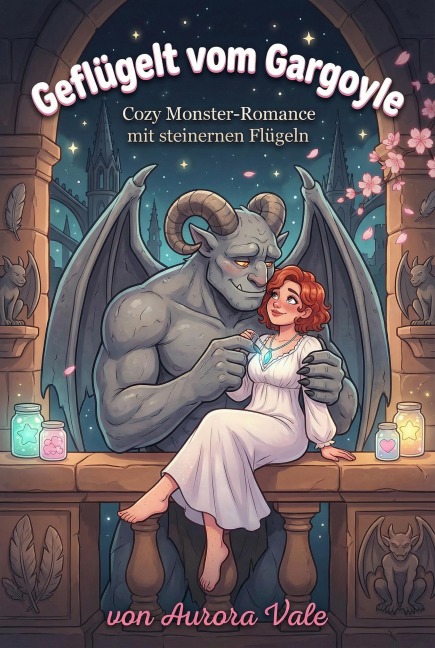 Geflügelt vom Gargoyle: Cozy Monster-Romance mit steinernen Flügeln (Verführt in Frostbite Falls, #5) - Aurora Vale
