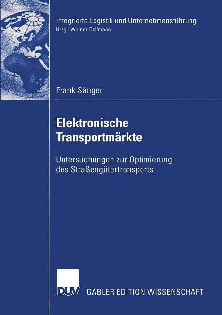 Elektronische Transportmärkte - Frank Sänger
