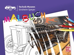 Cover-Bild zum Titel 'Museum Sinsheim - Speyer Malbuch' von ''