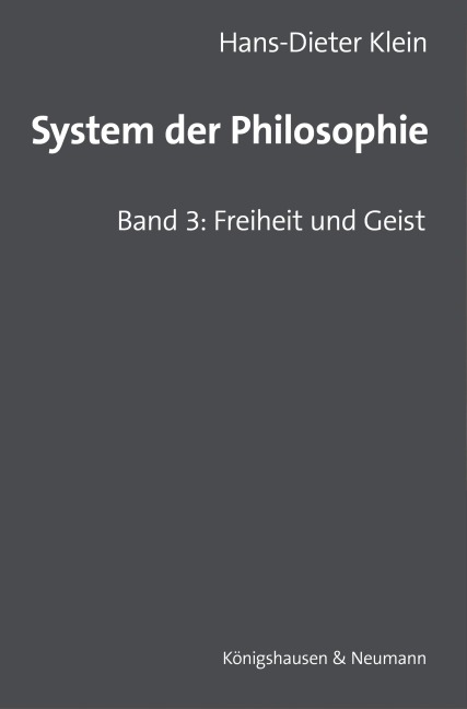 System der Philosophie - Hans-Dieter Klein