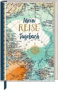 Cover-Bild zum Titel 'Eintragbuch mit Sammeltasche - Mein Reisetagebuch (Landkarte)' von ''