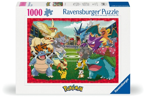Erwachsenenpuzzle 1000 Teile - Pokémon - Kräftemessen - 