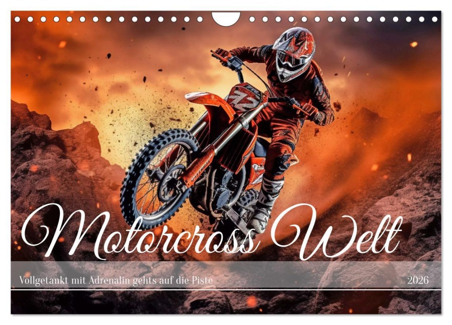 Motorcross Welt (Wandkalender 2026 DIN A4 quer), CALVENDO Monatskalender - Steffen Gierok-Latnaik