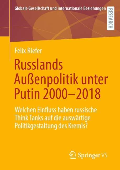 Russlands Außenpolitik unter Putin 2000-2018 - Felix Riefer