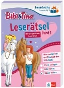 Cover-Bild zum Titel 'Lesefuchs Bibi & Tina: Leserätsel Lesestufe 1, Band 1' von ''