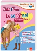 Cover-Bild zum Titel 'Lesefuchs Bibi & Tina: Leserätsel Lesestufe 1, Band 1' von ''