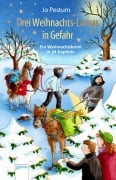 Cover-Bild zum Titel 'Drei Weihnachts-Lamas in Gefahr' von 'Jo Pestum'
