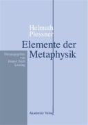 Cover-Bild zum Titel 'Helmuth Plessner, Elemente der Metaphysik' von ''