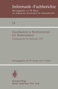 Cover-Bild zum Titel 'Datenbanken in Rechnernetzen mit Kleinrechnern' von ''