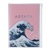 Cover-Bild zum Titel 'MARK'S 2025/26 Taschenkalender, A5 Japan / Wave // Pink' von ''