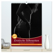 Cover-Bild zum Titel 'Erotische Silhouetten (hochwertiger Premium Wandkalender 2026 DIN A2 hoch), Kunstdruck in Hochglanz' von 'Ralf Kaiser'