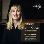 Cover-Bild zum Titel 'Grieg/Saint-Sa¿ns: Klavierkonzerte' von 'Suzana/Rouland Bartal'