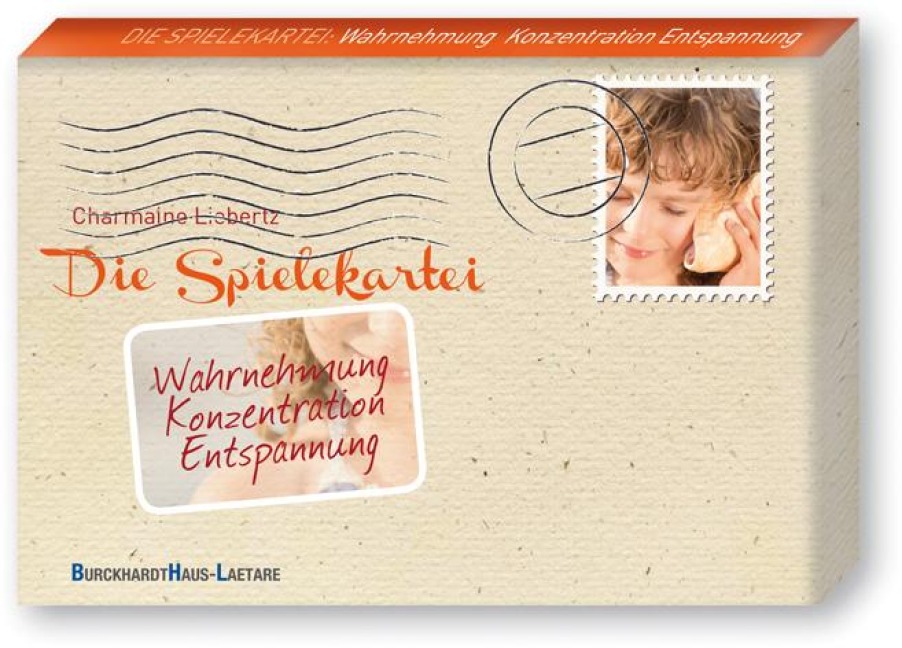 Die Spielkartei. Wahrnehmung - Konzentration - Entspannung - Charmaine Liebertz