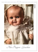 Cover-Bild zum Titel 'Alte Puppen - Gesichter (Wandkalender 2026 DIN A4 hoch), CALVENDO Monatskalender' von 'Weibkiwi Weibkiwi'