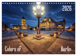 Cover-Bild zum Titel 'Colors of Berlin 2026 (Wandkalender 2026 DIN A4 quer), CALVENDO Monatskalender' von 'Marcus Klepper'