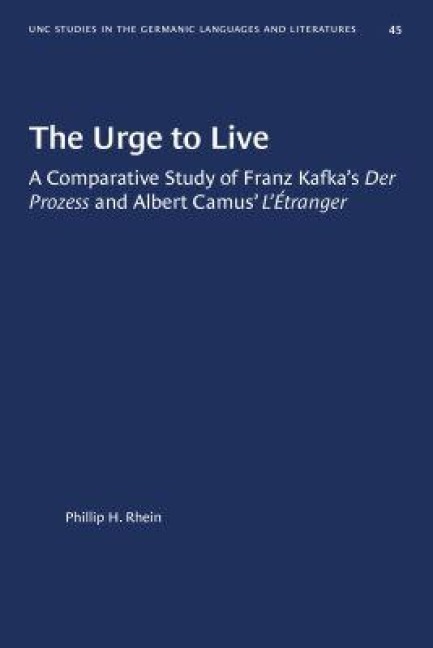 The Urge to Live - Phillip H Rhein