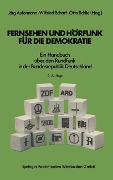 Cover-Bild zum Titel 'Fernsehen und Hörfunk für die Demokratie' von ''