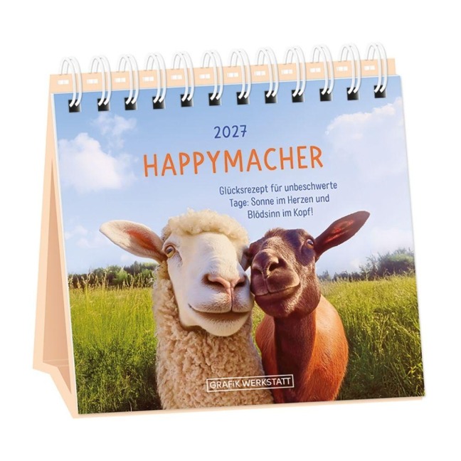 Tischkalender 2027 Happymacher - 