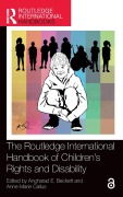 Cover-Bild zum Titel 'The Routledge International Handbook of Children's Rights and Disability' von ''